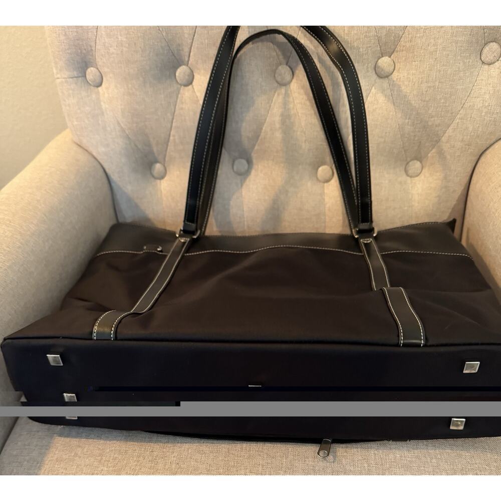 Women's Targus Tote Computer Tote Bag Laptop Bag Large Tote - Picture 3 of 7